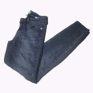 Paige Verdugo Ankle Jeans Womens Size 26 Skinny Low Rise Medium Wash Denim Pants